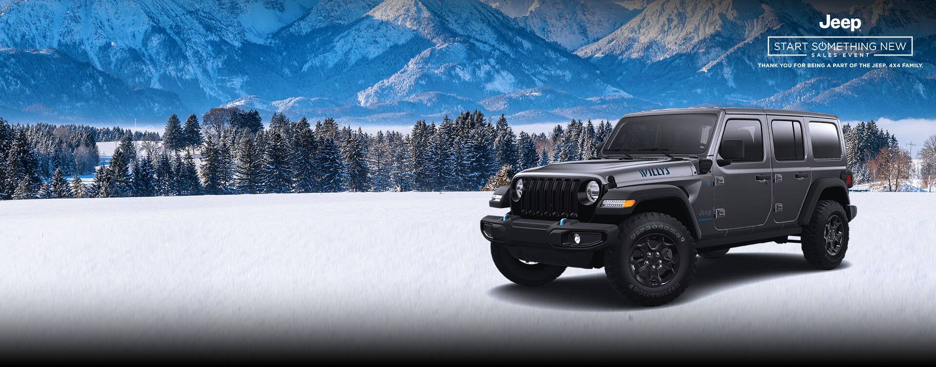 2023 Jeep® Wrangler 4xe Electric 4x4 Hybrid SUV Freedom
