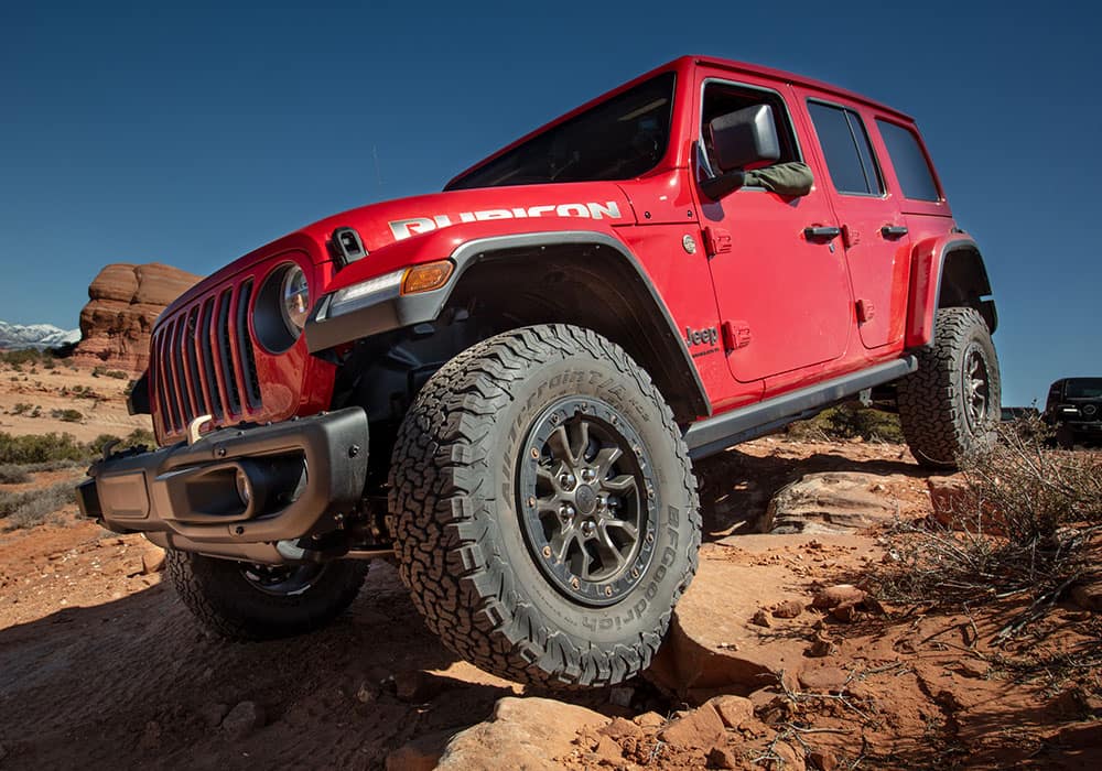 2023 Jeep® Wrangler 4x4 Capability - Trail Rated For Off-Road