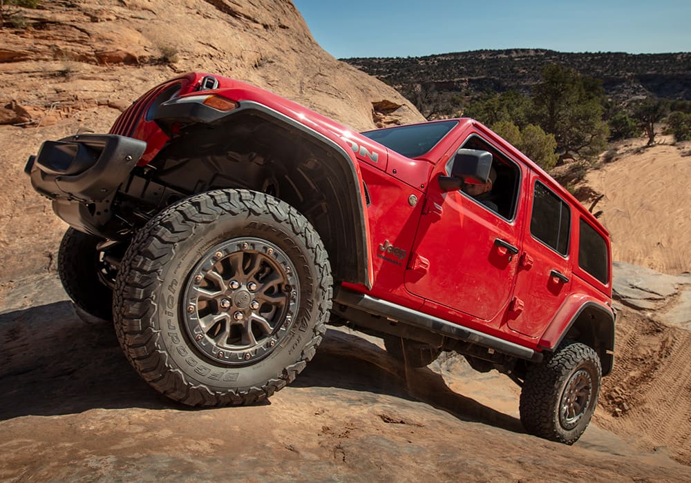 2023 Jeep® Wrangler 4x4 Capability - Trail Rated For Off-Road