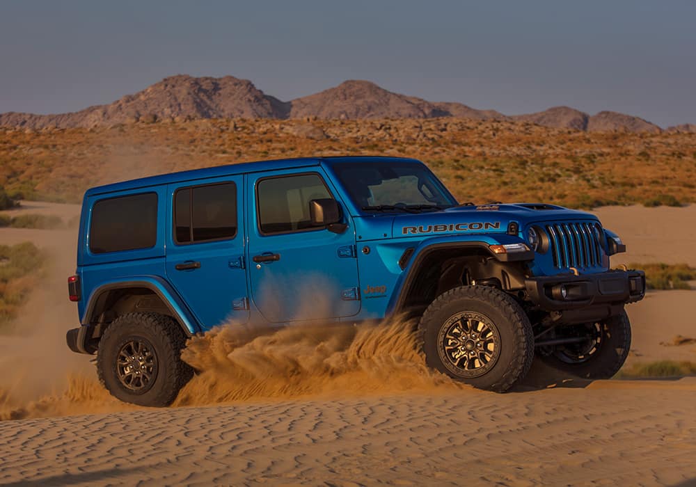 Off Road Images of the Wrangler Rubicon 392