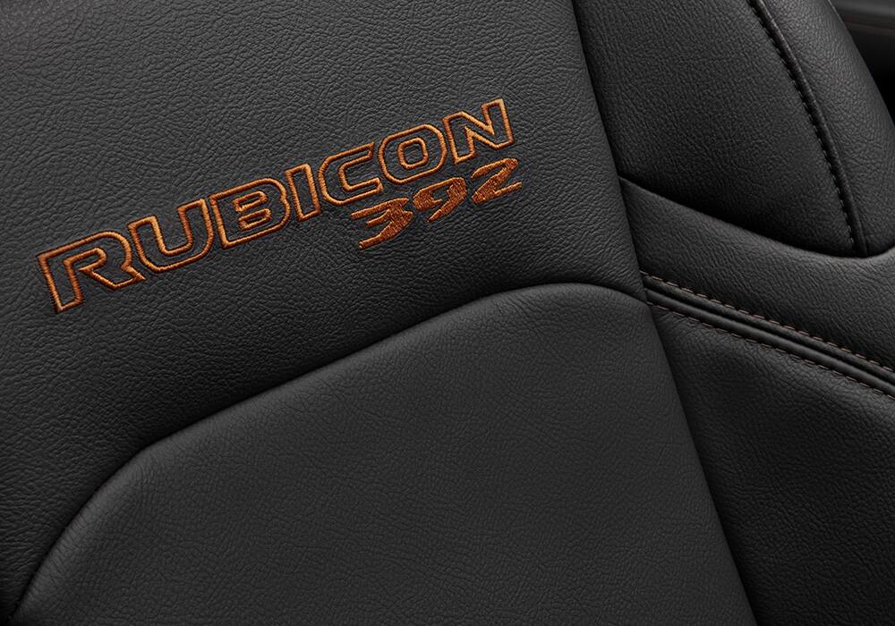 Interior Images of the Wrangler Rubicon 392