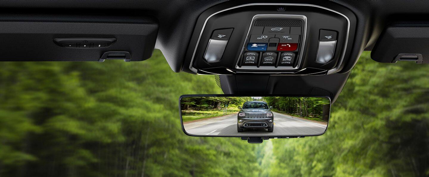 Jeep grand cherokee store rear view mirror