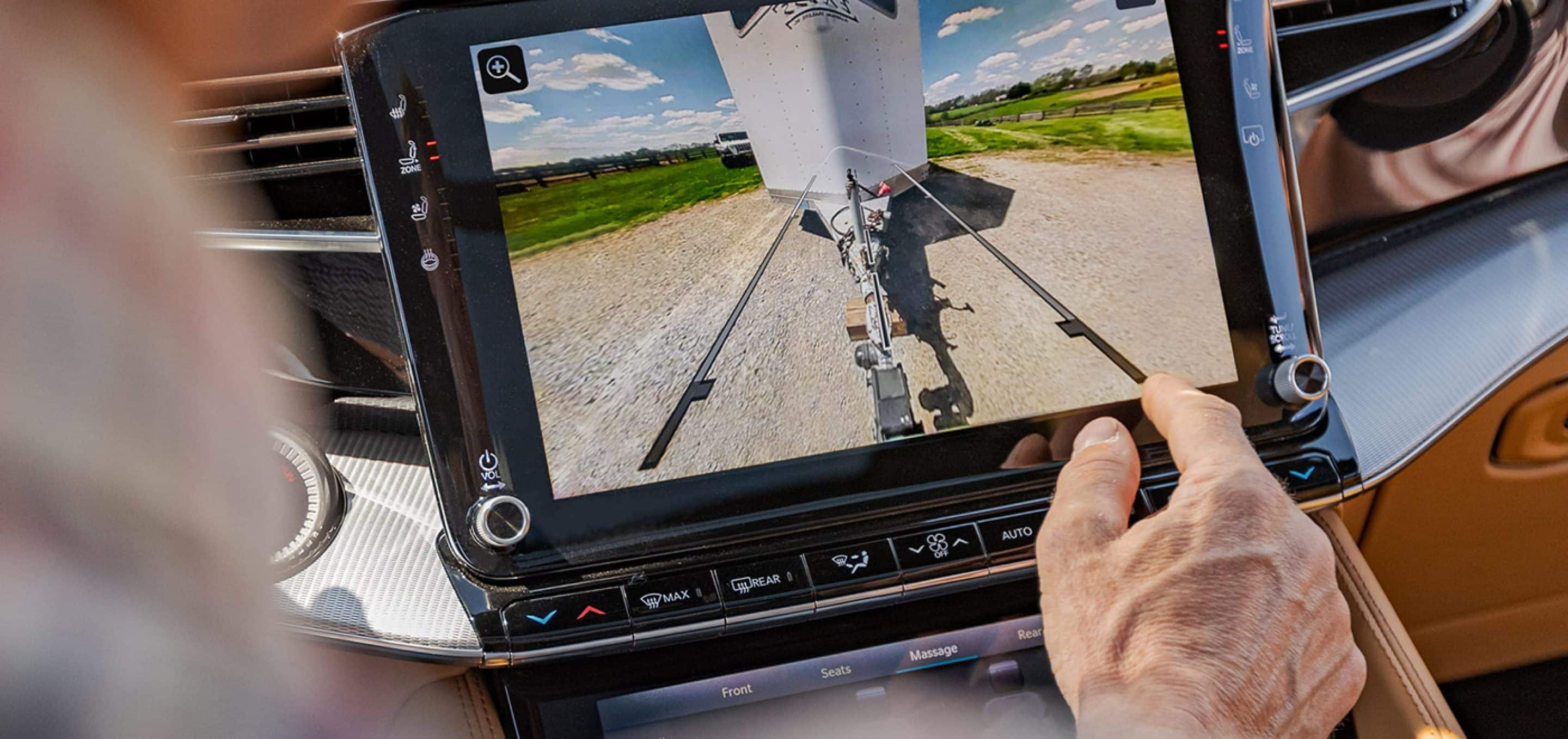2024 jeep grand wagoneer rear trailer camera.