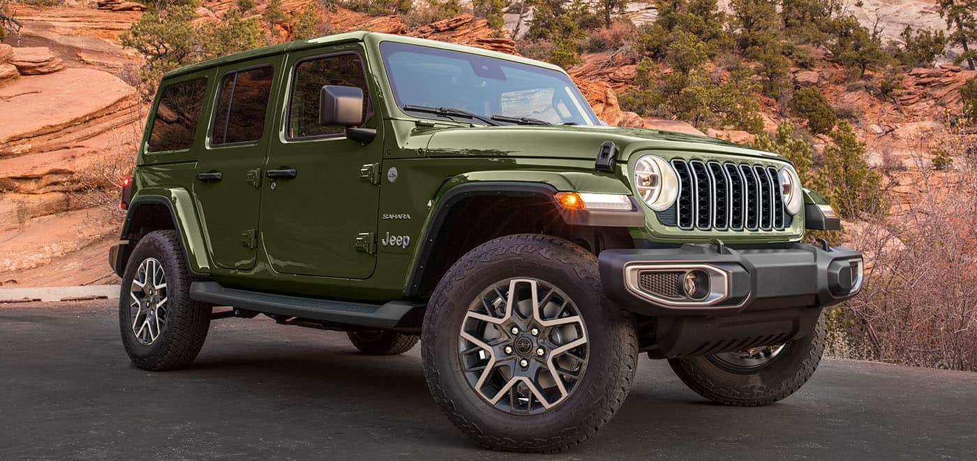 2024 Jeep® Wrangler - Available Warn Winch & Power Seating