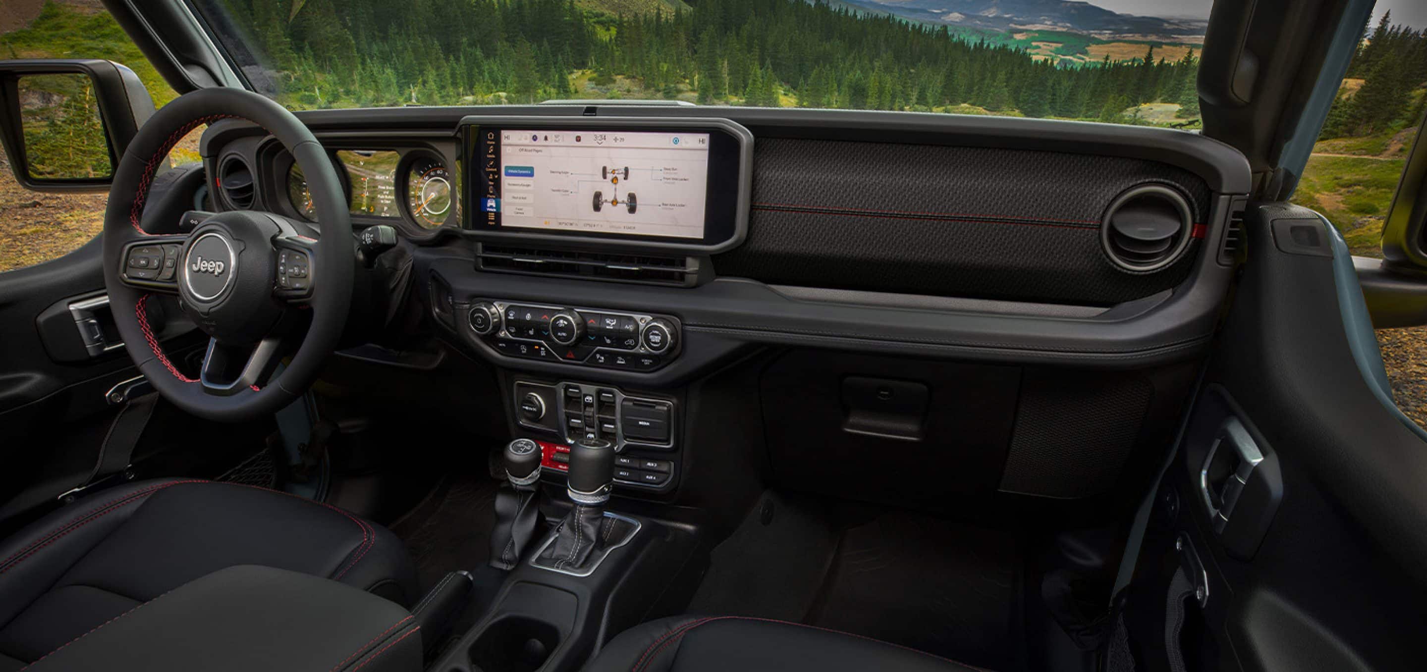 2025 jeep gladiator interior dashboard