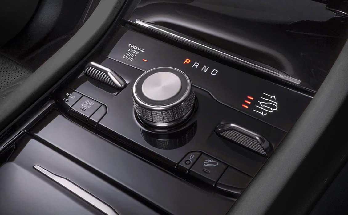 4x4 SUV navigating challenging terrain