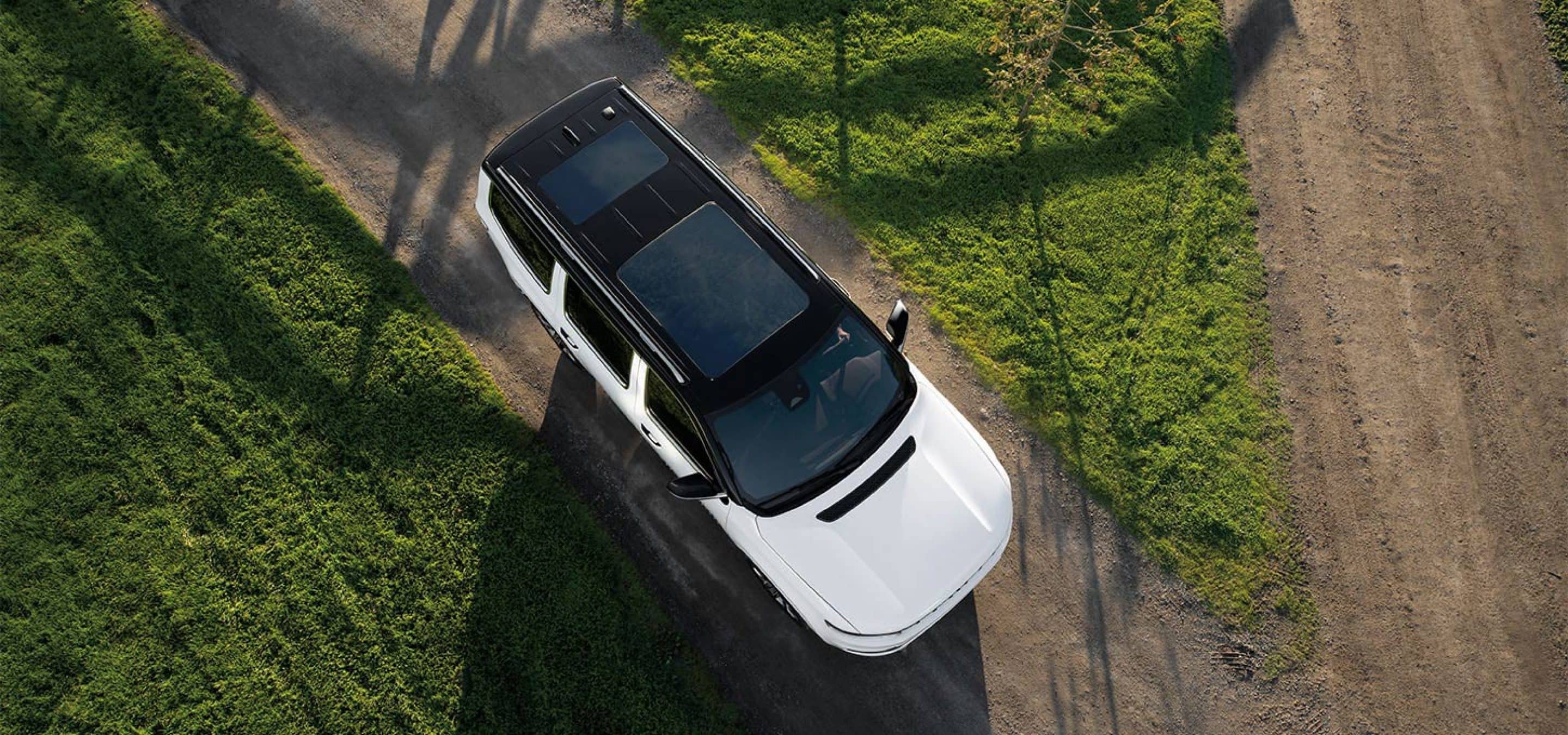 2025 jeep grand wagoneer overhead exterior view