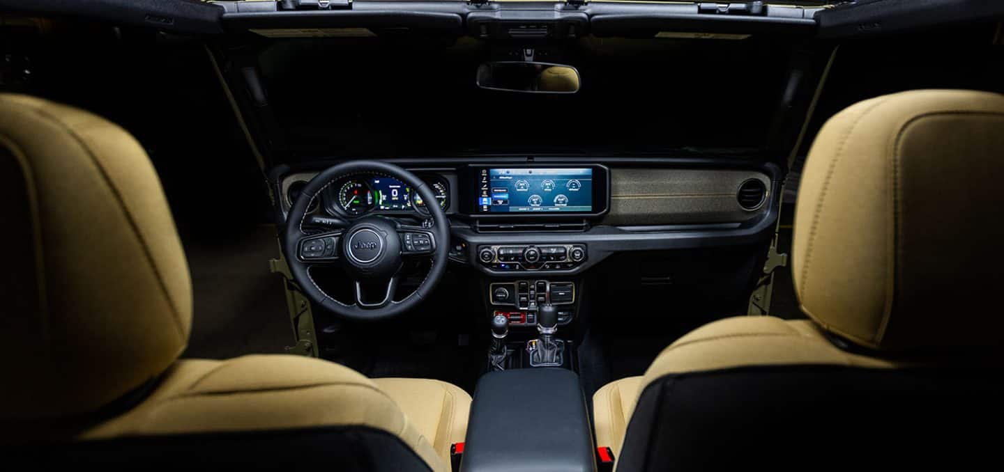  Jeep Wrangler backseat point of view