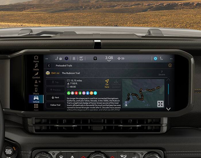 2025 Jeep® Wrangler Technology, Safety & Infotainment