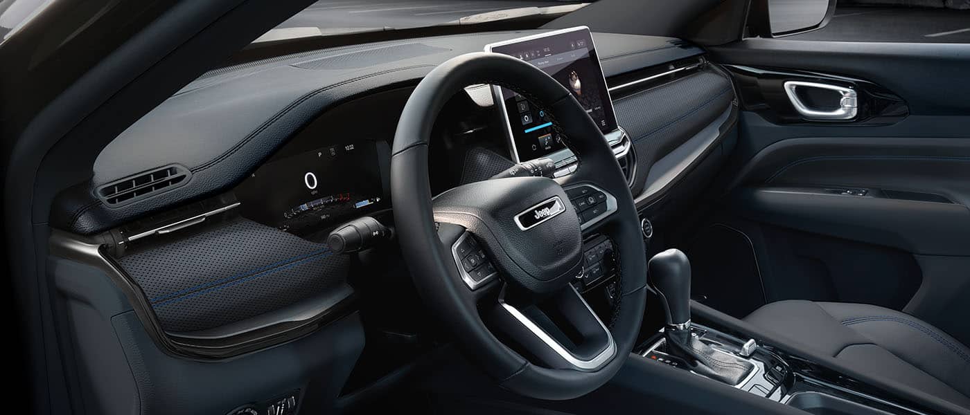 2026 Jeep Compass interior and cargo area