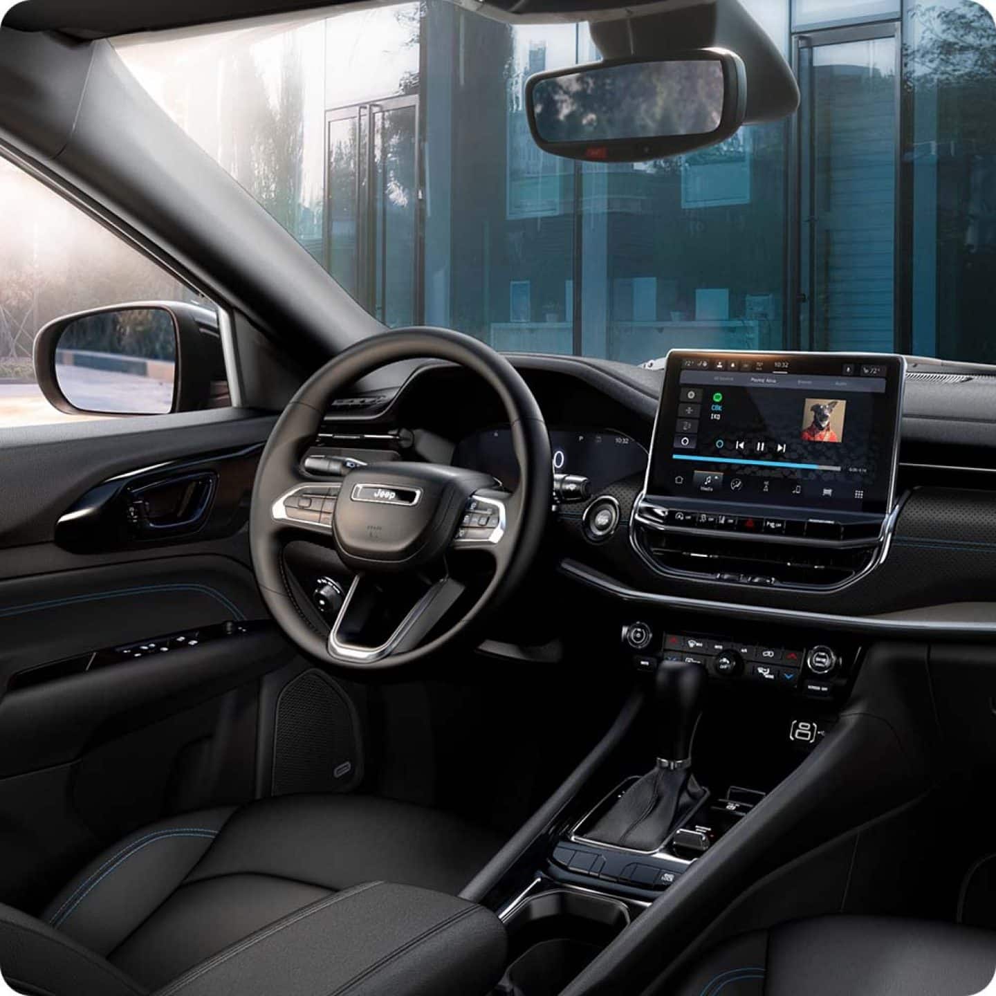 2026 Jeep Compass Uconnect technology and digital cluster