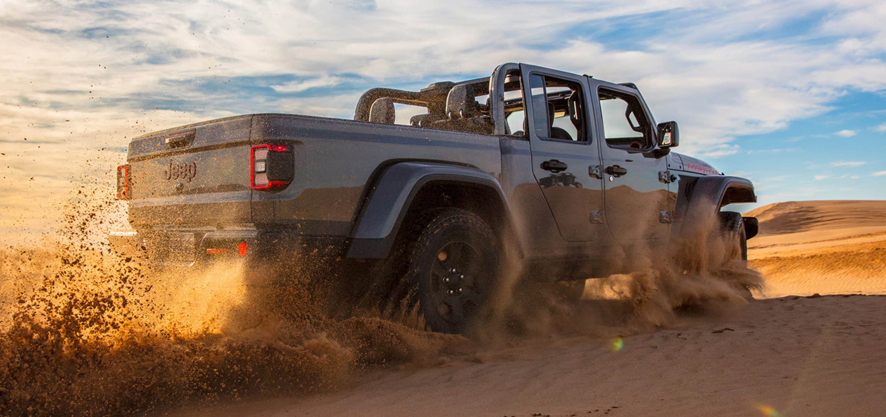 2026 jeep gladiator rear passenger side exterior view