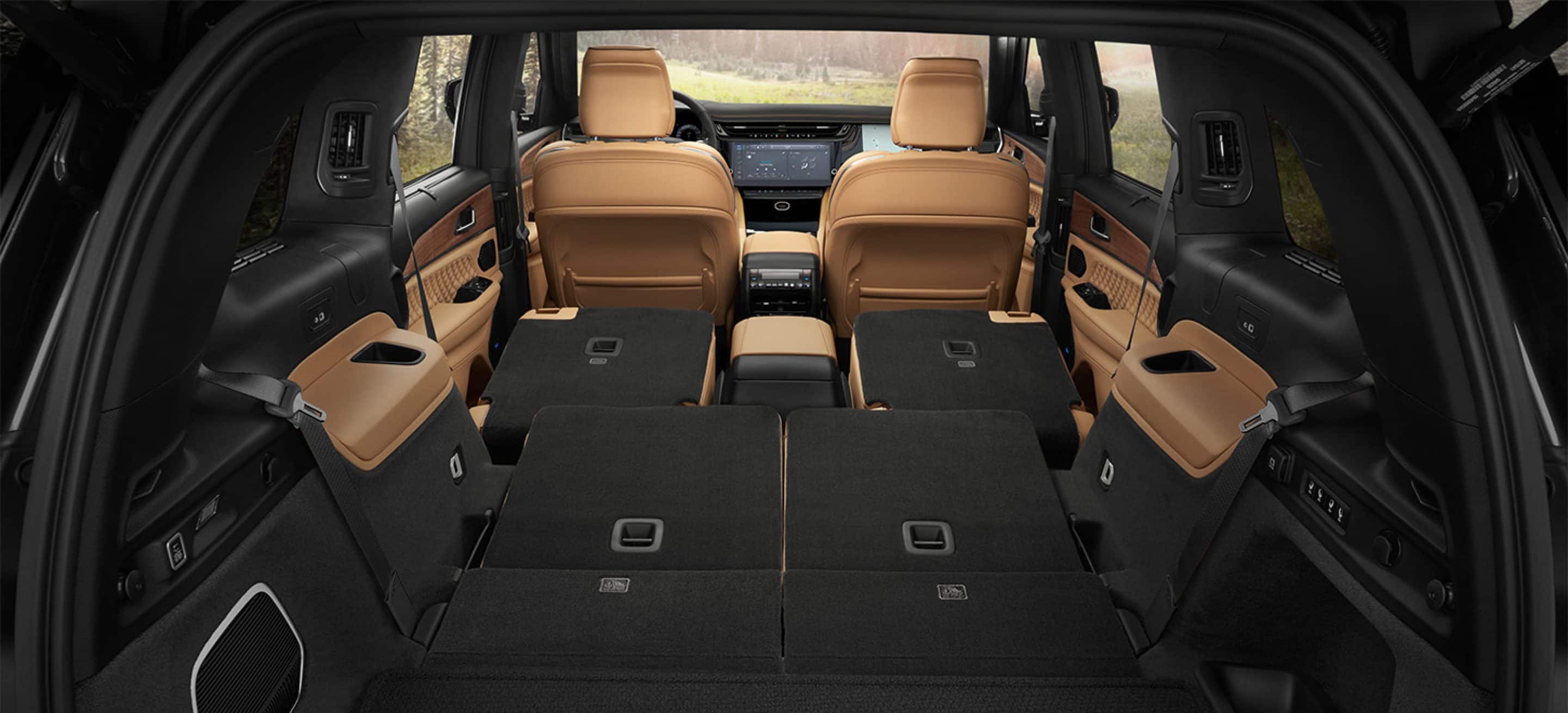 2026 Jeep Grand Cherokee L folded flat cargo floor