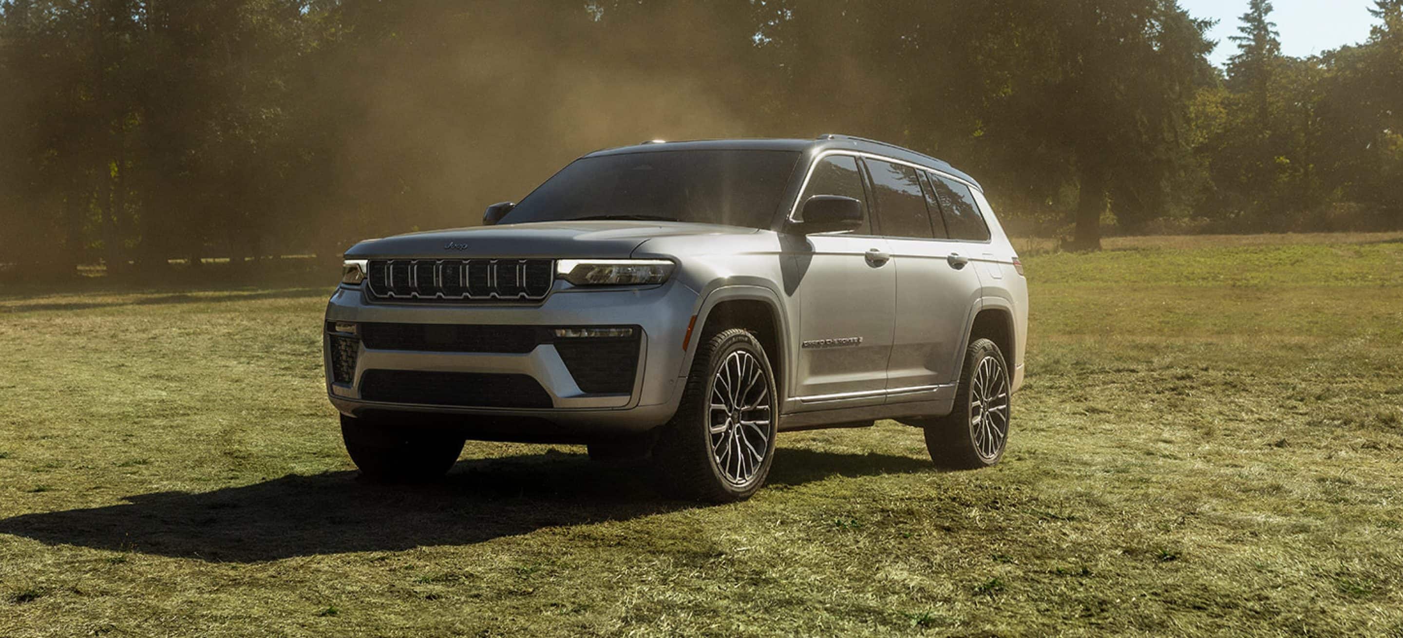 2026 Jeep Grand Cherokee off-road on trail