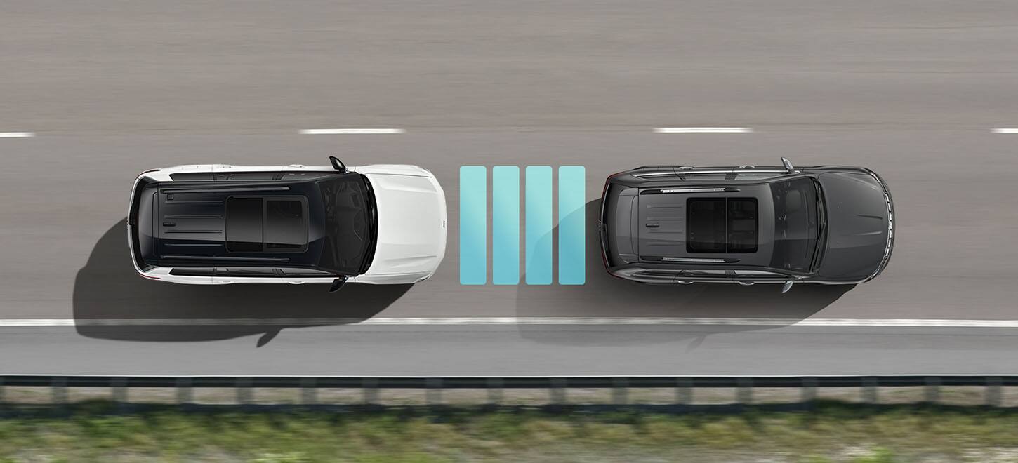 2026 Grand Cherokee — forward collision warning system