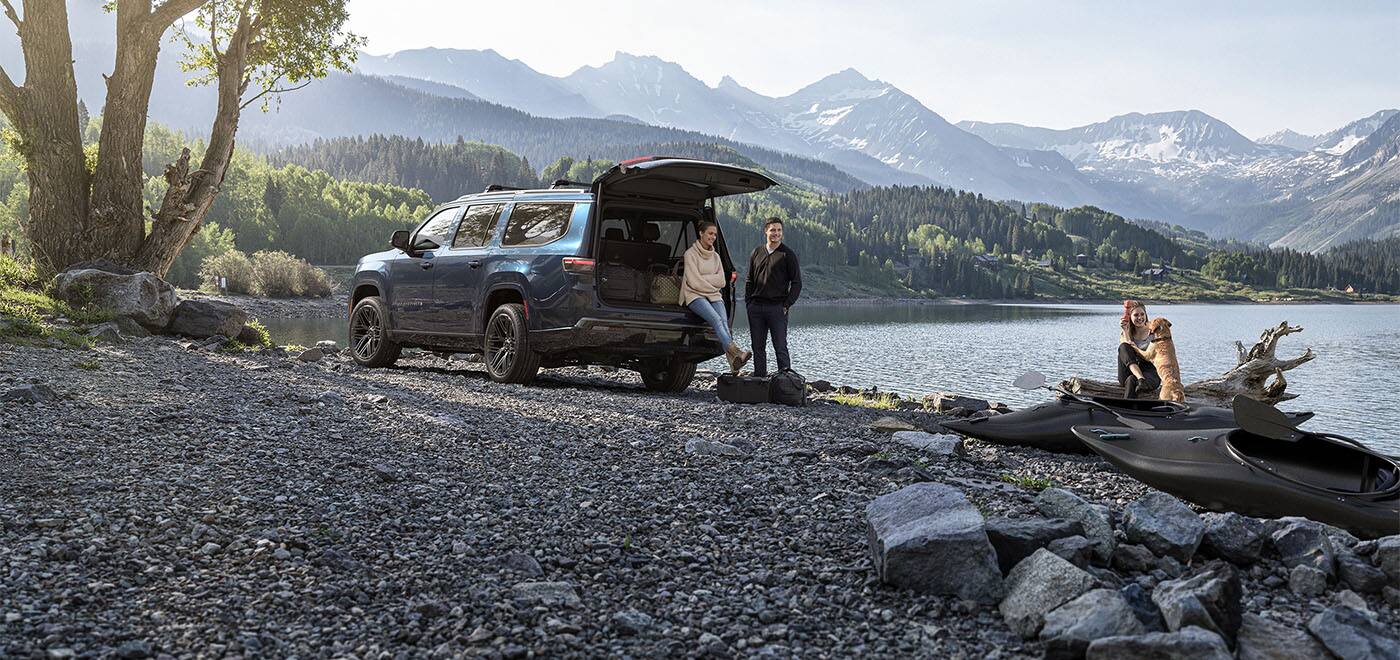 2026 Jeep Grand Wagoneer on the road