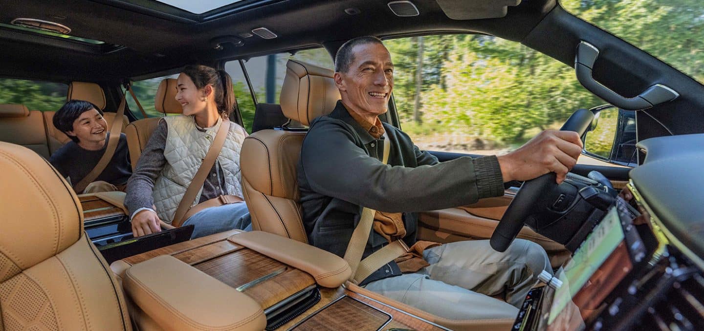 Test driving a new vehicle at Joe Cooper CDJR Yukon