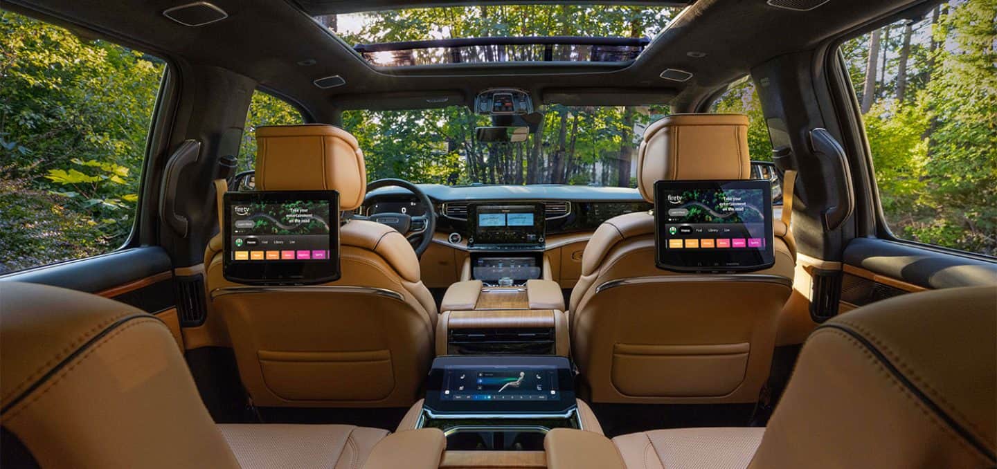 2026 Jeep Grand Wagoneer interior seating