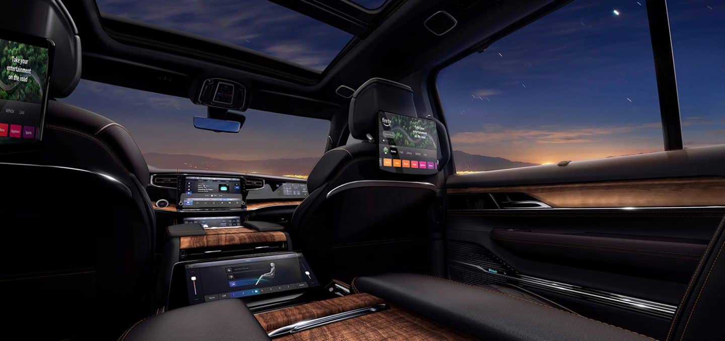 2026 Jeep Grand Wagoneer interior