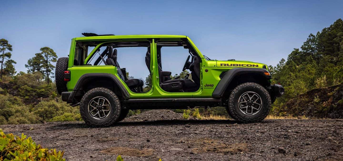 Jeep Wrangler Trail Rated and open air freedom