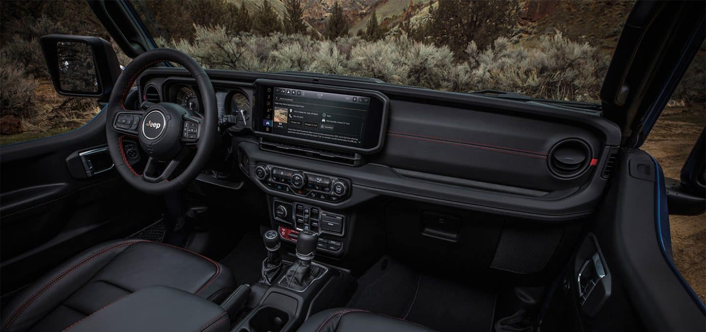2026 Jeep Wrangler spacious interior seating
