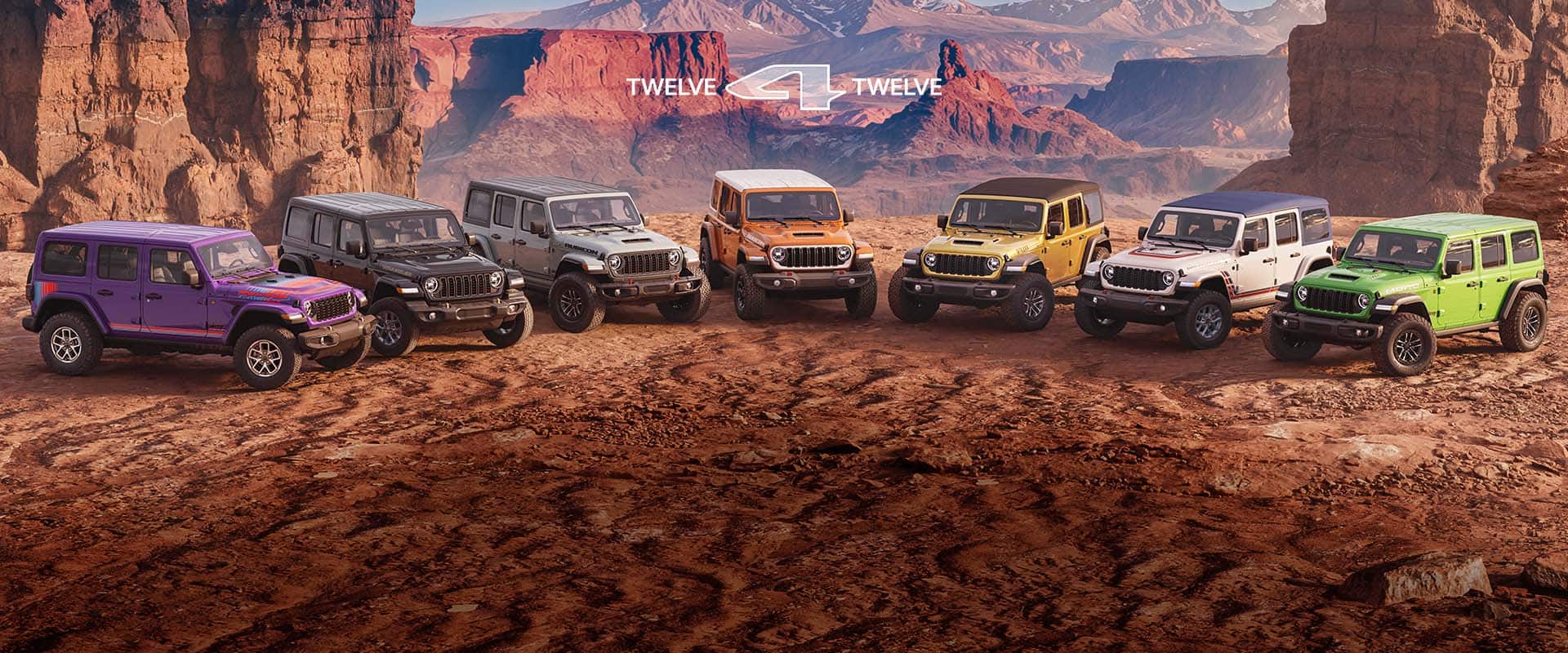 Lime green 2026 Jeep Wrangler Moab 392 four-door in the 2026 Wrangler lineup