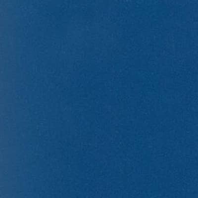  Front three-quarter view of a blue 2027 Jeep Compass by itself kicking up dust.