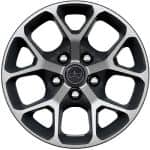 Display 17-Inch Machined Wheels with Black Pockets<br>Available on Sport S