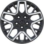 Display 18-Inch Machined Gray Painted Wheels<br>Standard on Sahara