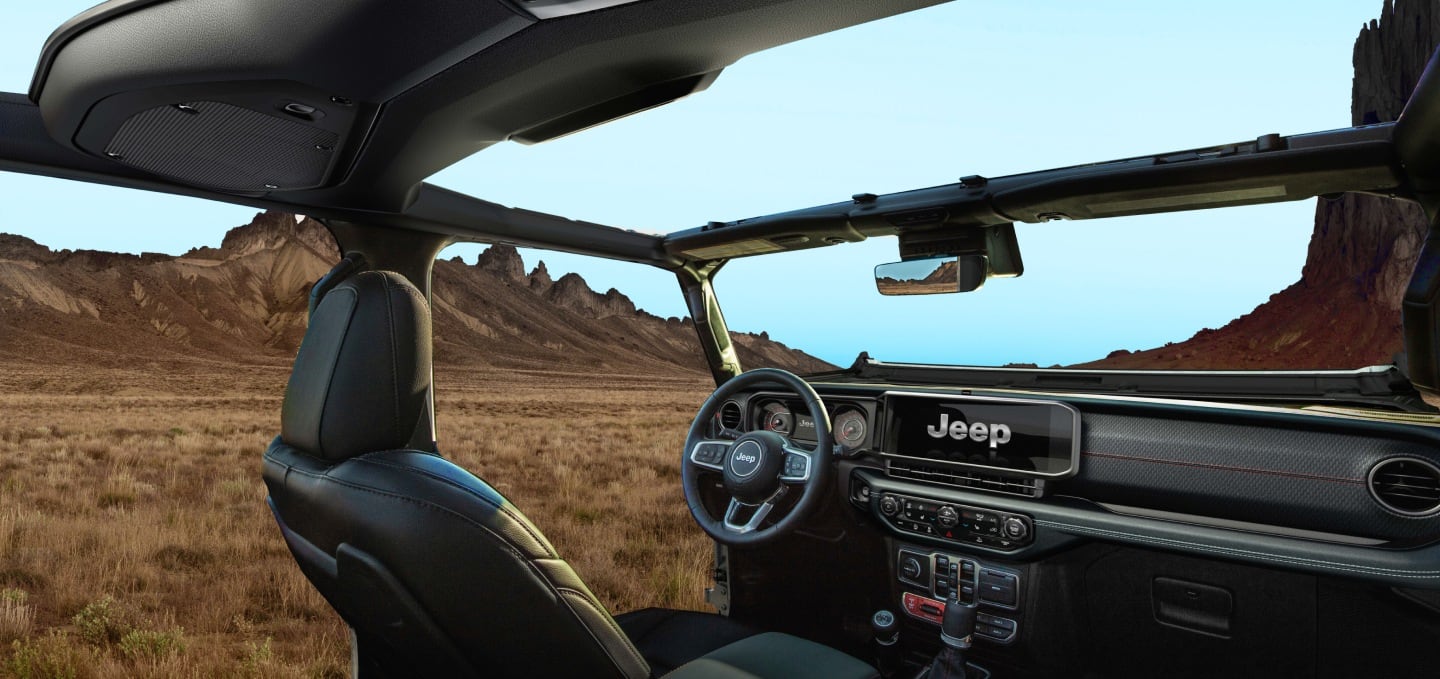 2027 Jeep Wrangler interior view