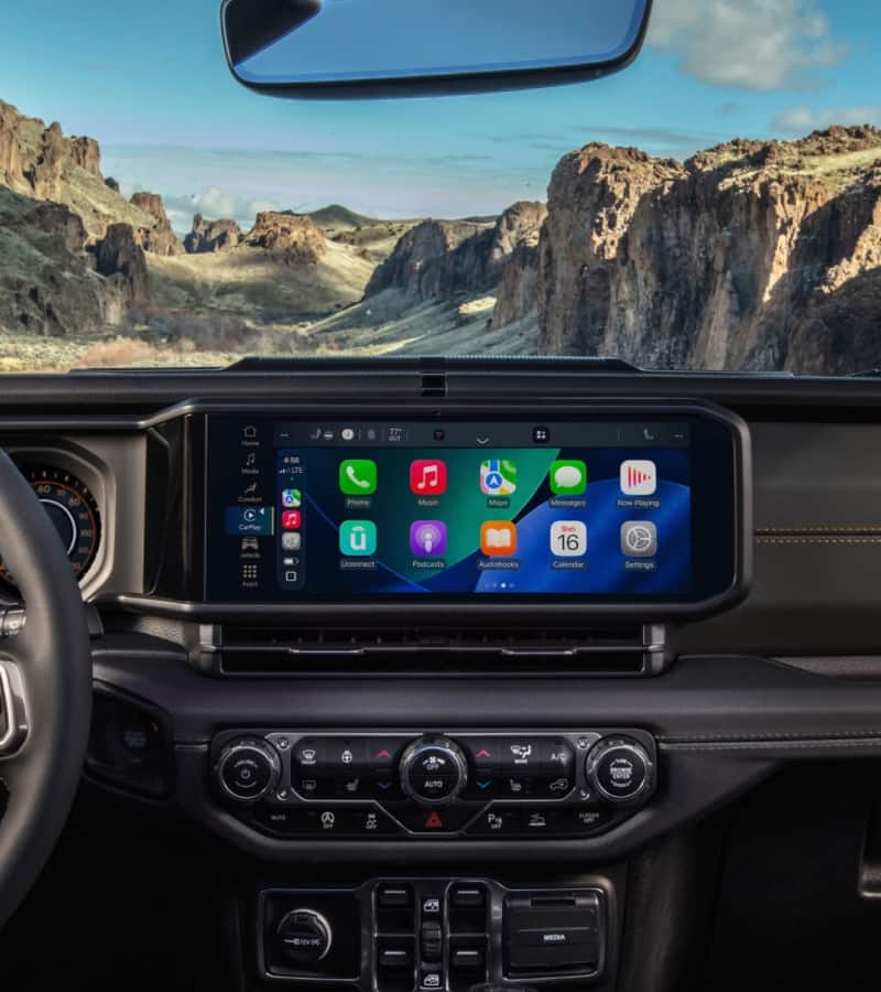 2027 Jeep Wrangler smartphone connectivity