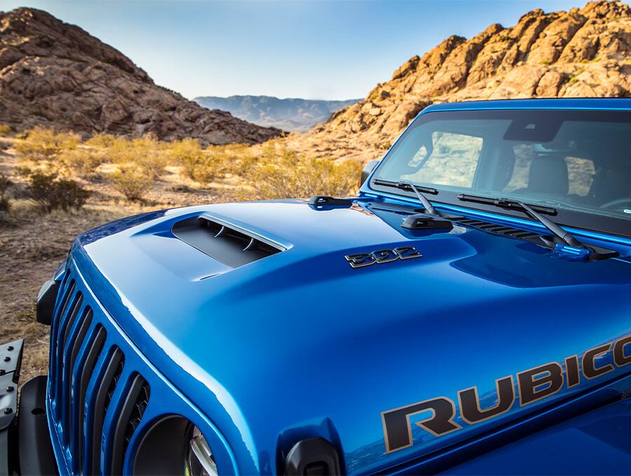 Jeep Wrangler Rubicon Hood