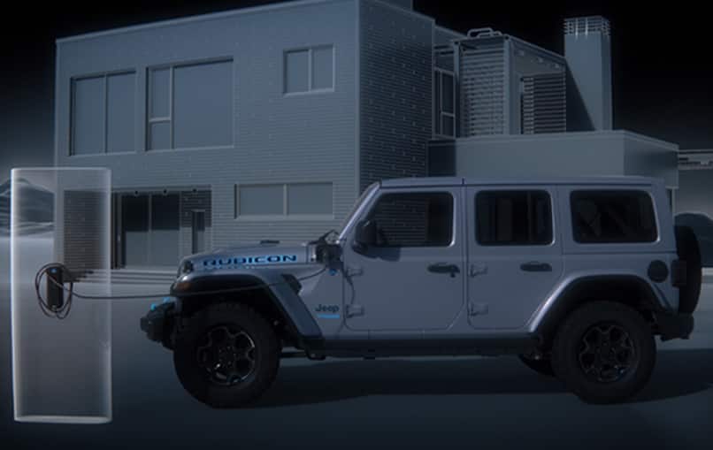 Where can i charge store my jeep 4xe