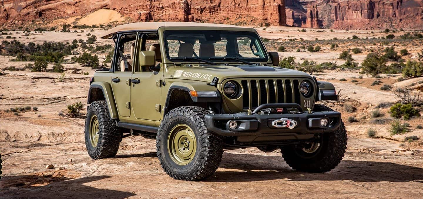 Display The Jeep ’41 concept vehicle.