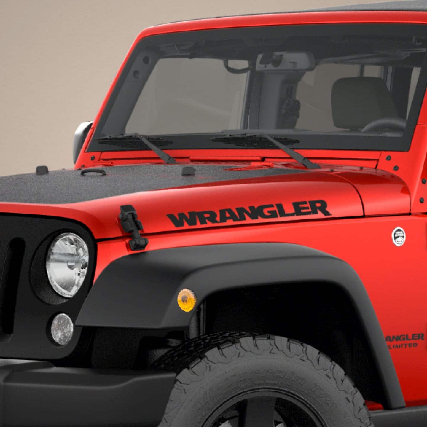 Wrangler Hood Stickers On A Sahara Jeep Wrangler Forum