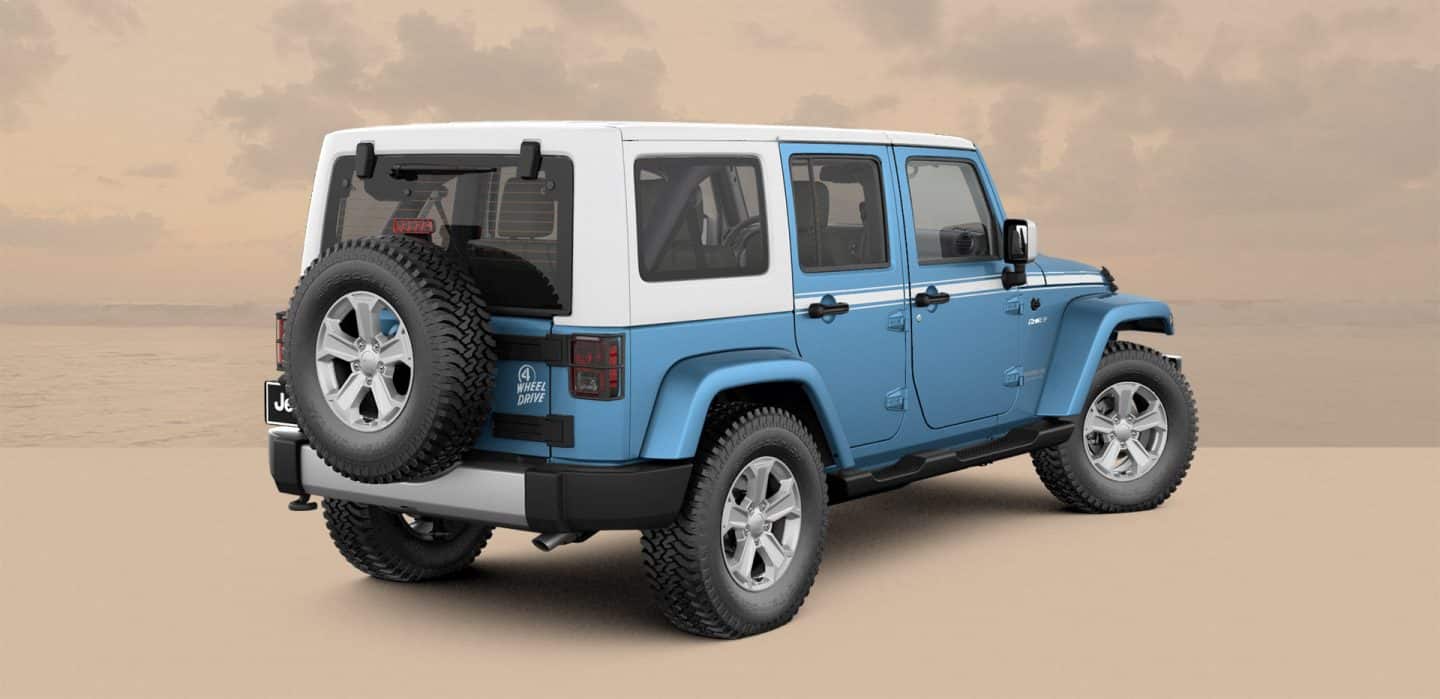 2017 Jeep Wrangler And Unlimited Chief 2017 Jeep Chief Rear View