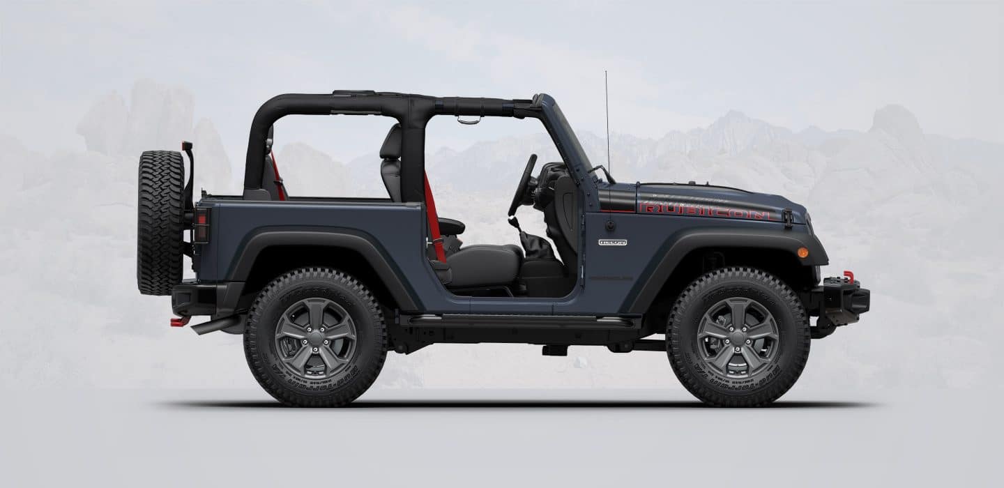 2017 Jeep Wrangler And Unlimited Rubicon Recon 2017 Jeep Wrangler Rubicon Recon Side View