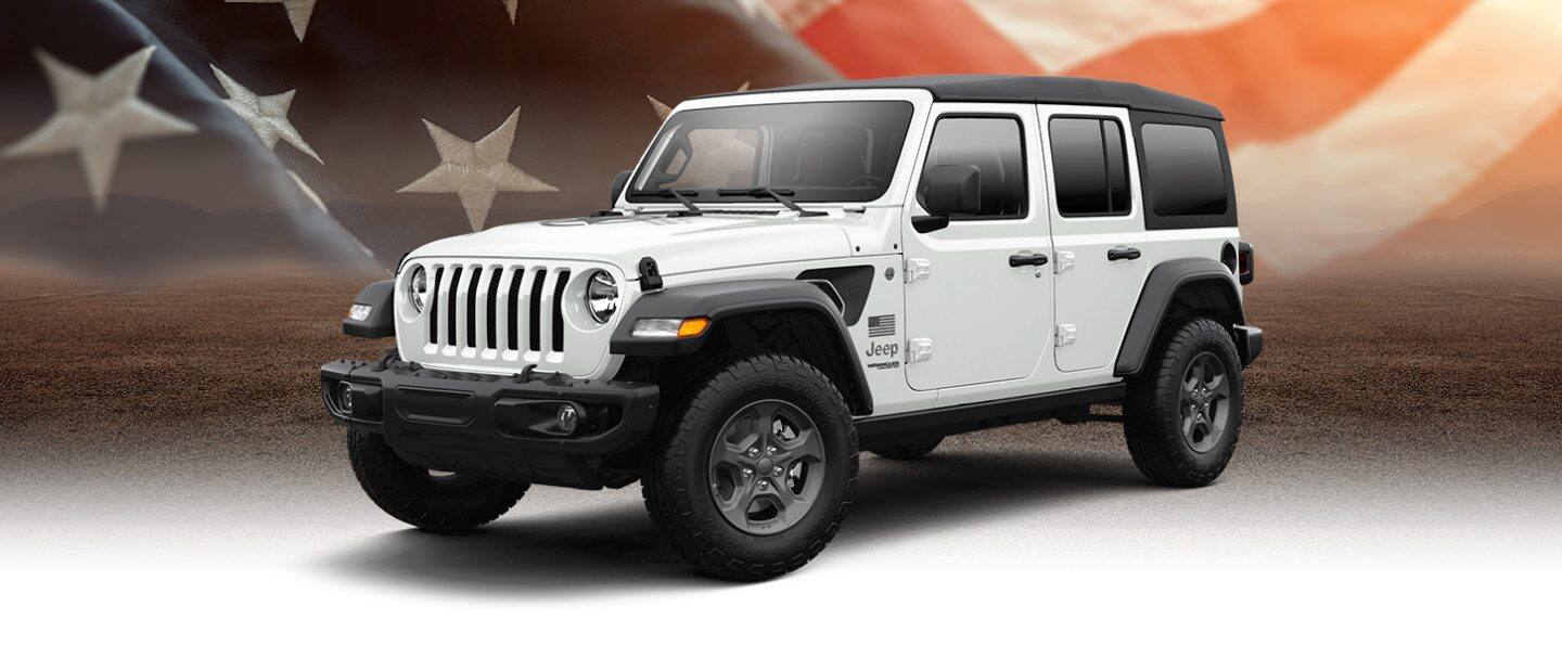 21 Jeep Wrangler Freedom Edition Military Themed Jeep