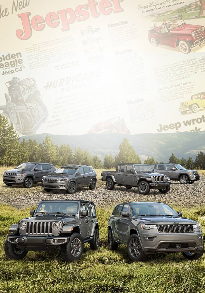 2021 Jeep® 80th Anniversary Limited Edition Vehicles