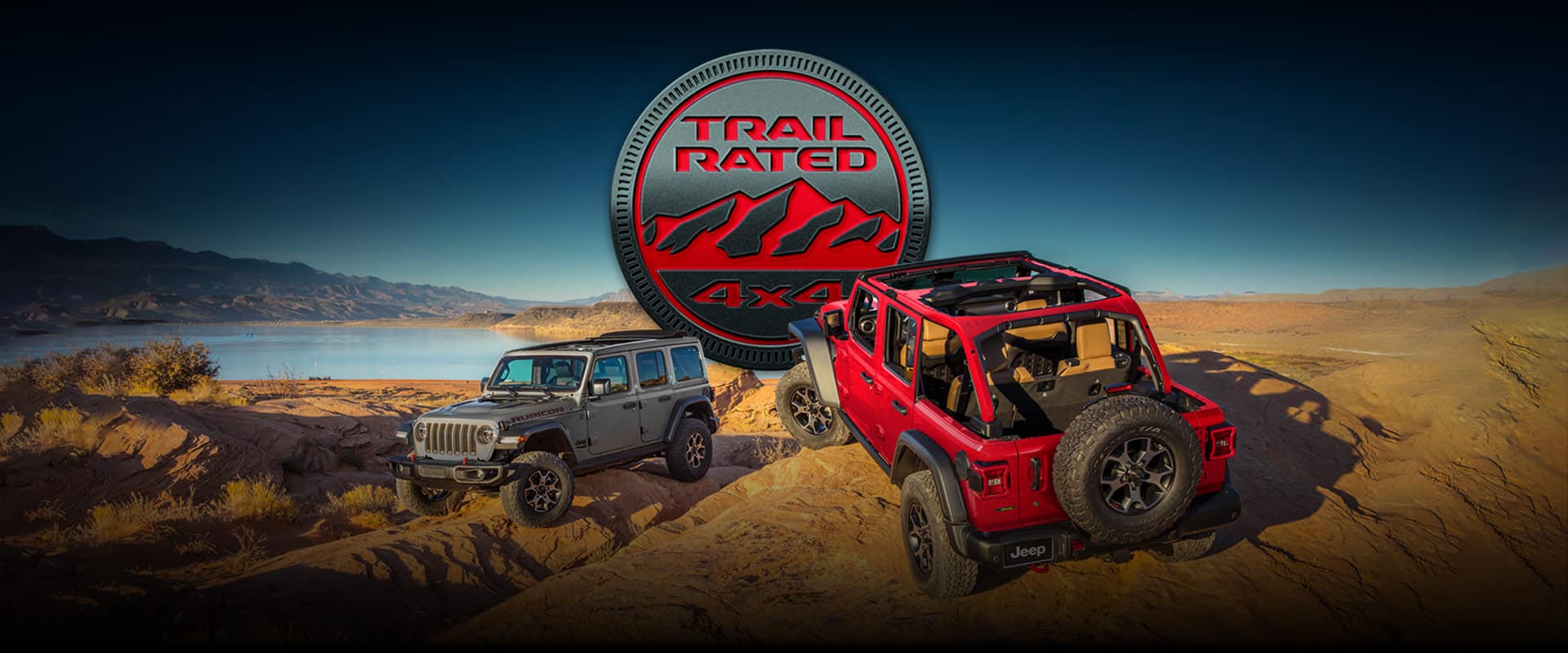 Jeep® Trail Rated Badge - Off-Road Vehicle Certification