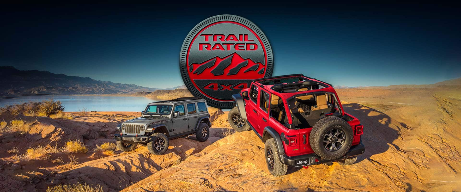 Jeep® Trail Rated Badge - Off-Road Vehicle Certification