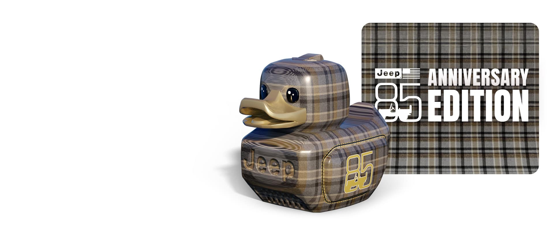 The Jeep 85th Anniversary Edition duck.