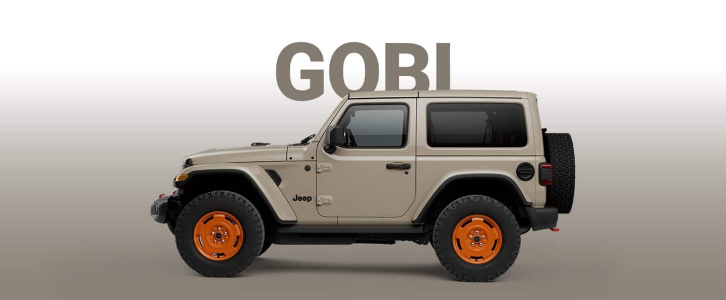 2027 Jeep Wrangler JL-2A in Gobi exterior paint