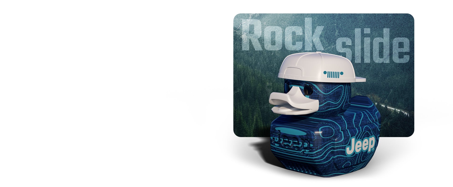 El pato de Jeep Rockslide.