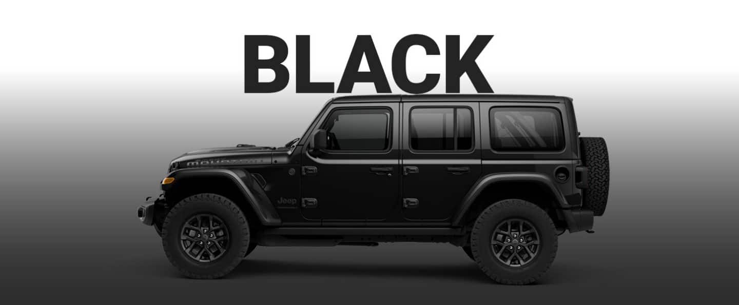 Jeep Wrangler Smoky Mountain in Black