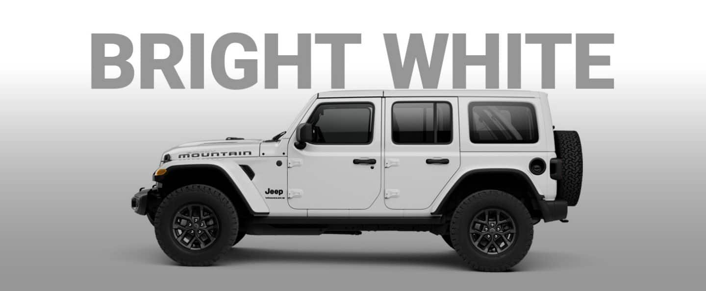 Jeep Wrangler Smoky Mountain in Bright White
