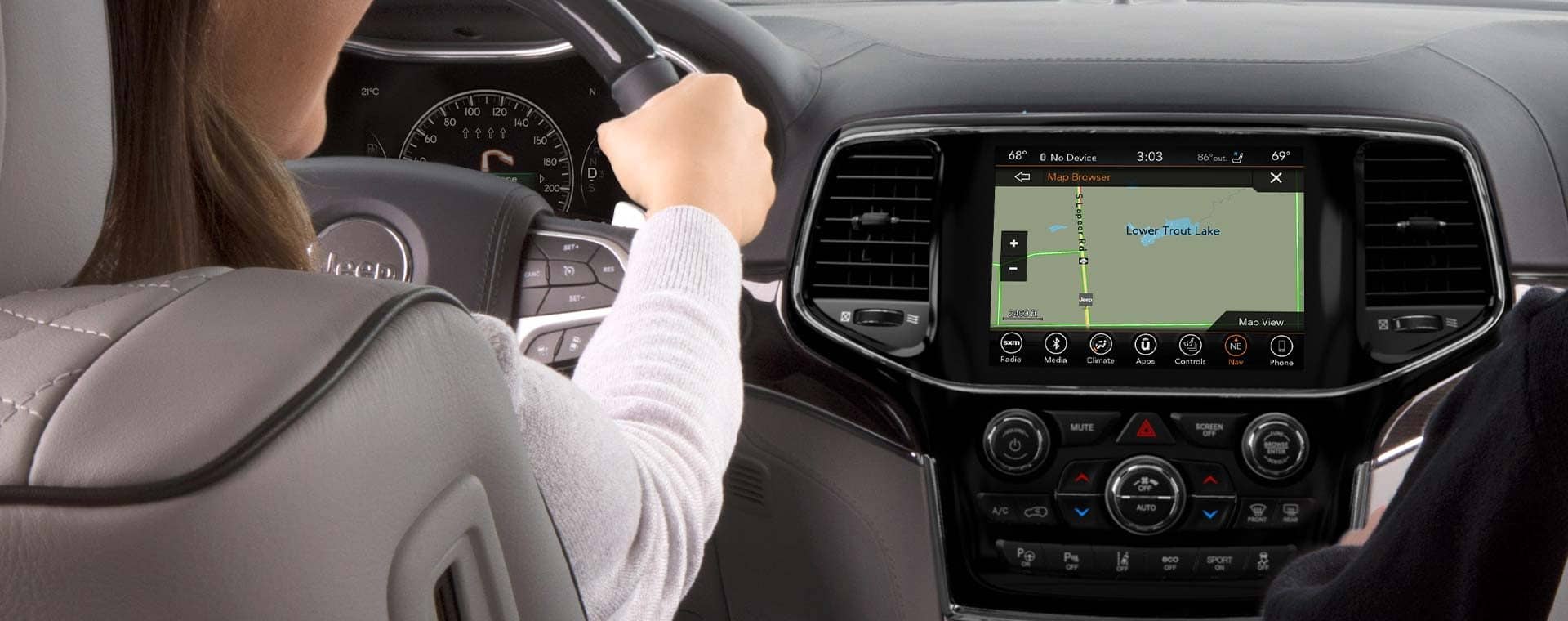 Uconnect Jeep Uconnect System Navigation Features