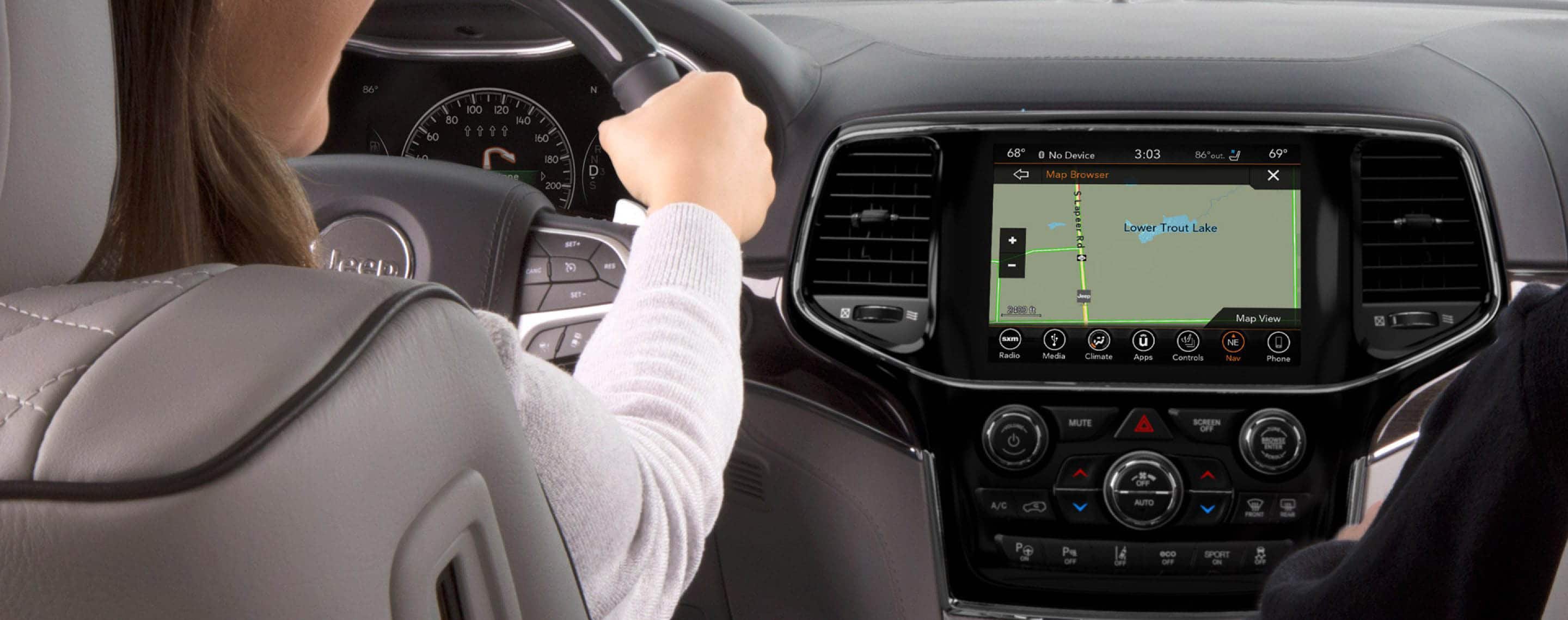 Uconnect - Jeep® Uconnect System Navigation Features