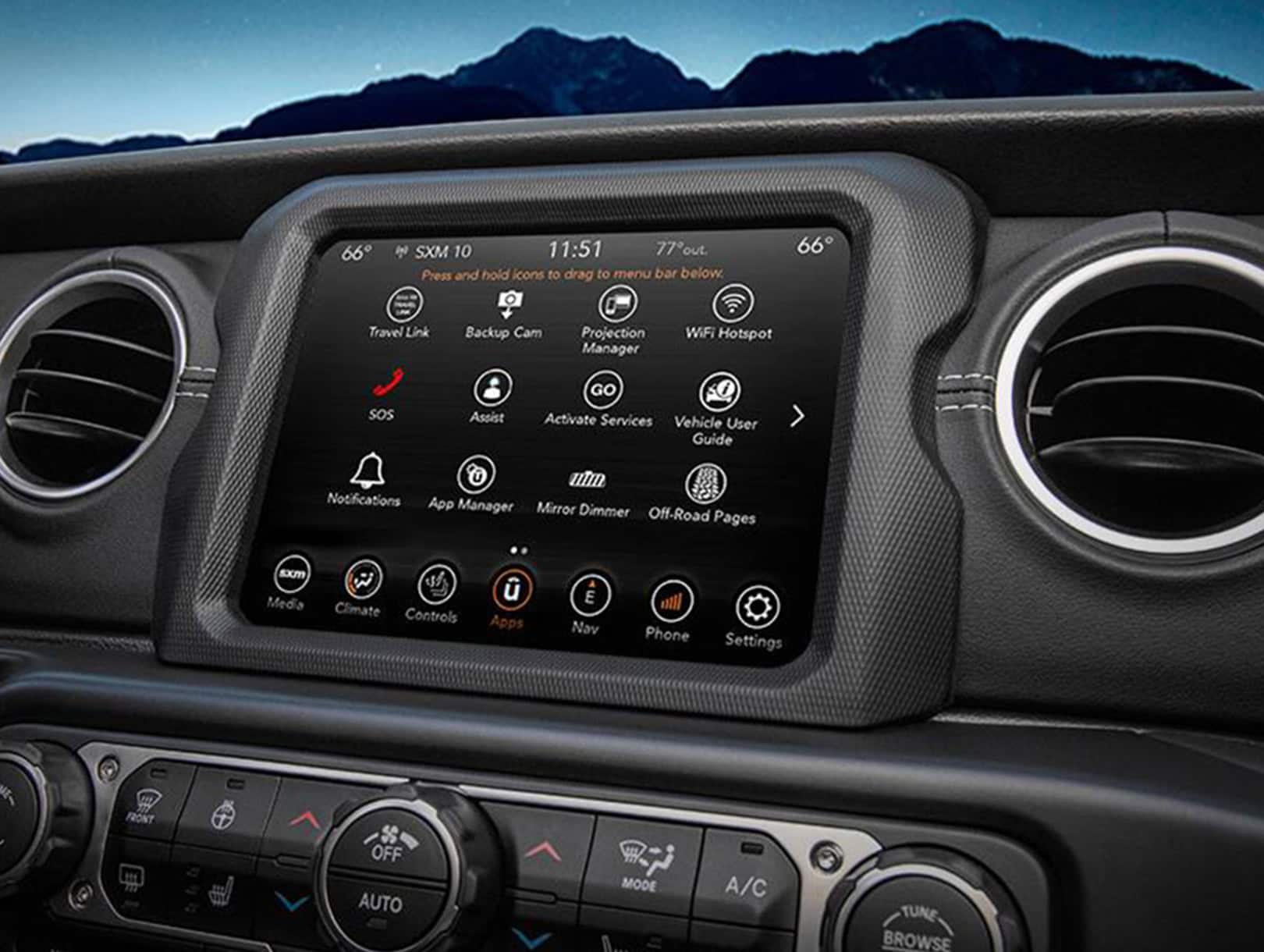 Phone Features, Jeep Uconnect®